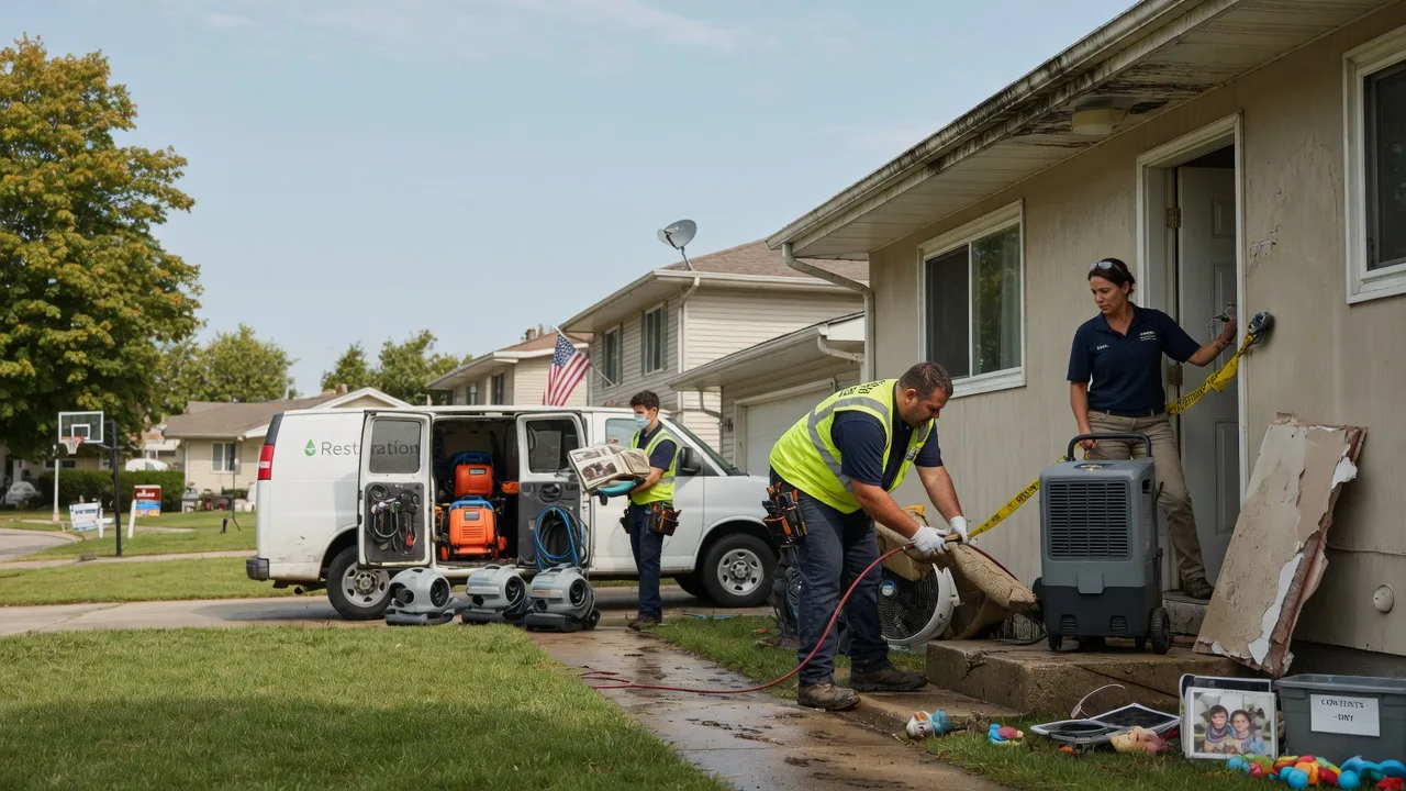 Water Damage Restoration in Junedale, PA near me